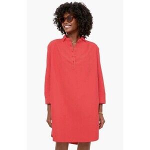 Tuckernuck Pomander Place Polly Dress Red Pink Preppy Classic Medium NWOT